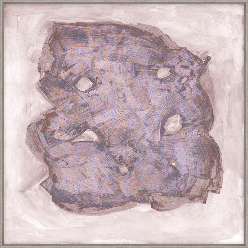 «Mother of Pearl 2» - Peinture encadrée sur papier