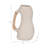 Vase Pottery and Ecomix with Woven Cane Wrapped Handle and Sculptural Textured Form in Boho Style-89110008