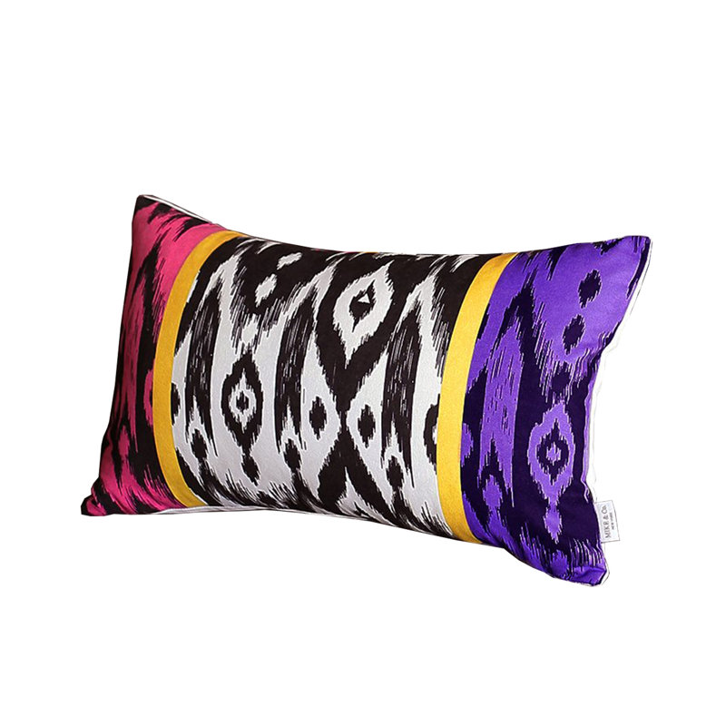  Pillow, Purple/Pink