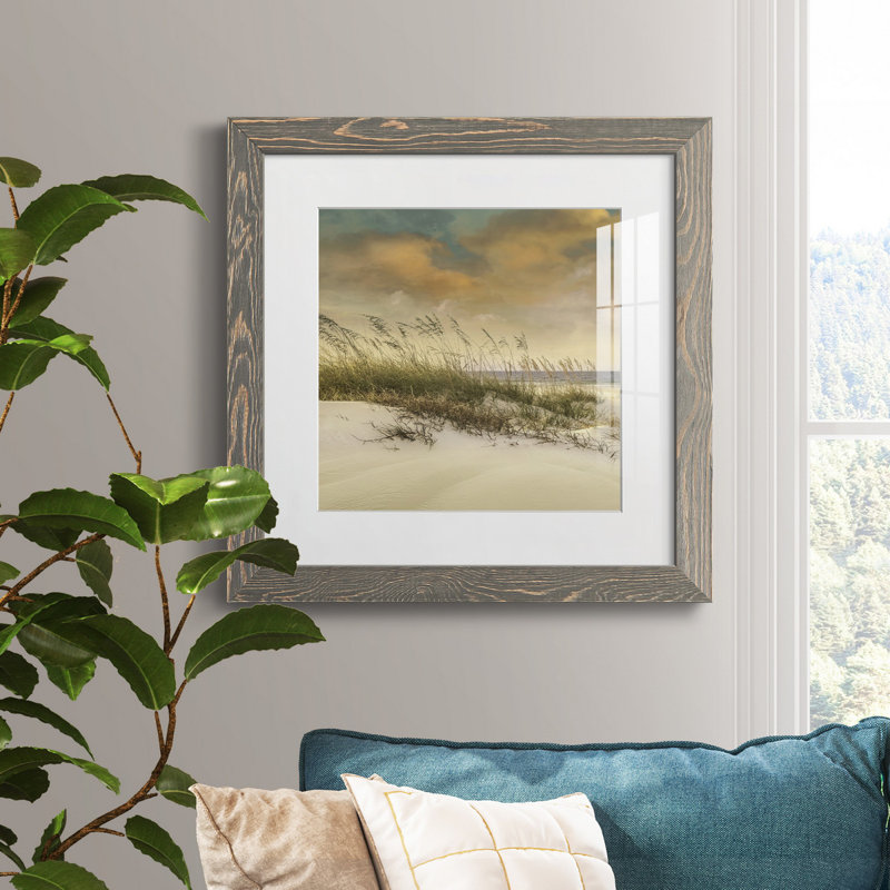 West Breeze - photographie avec cadre photo, H 20 po x l 20 po x P 1,5 po, Cadre gris
