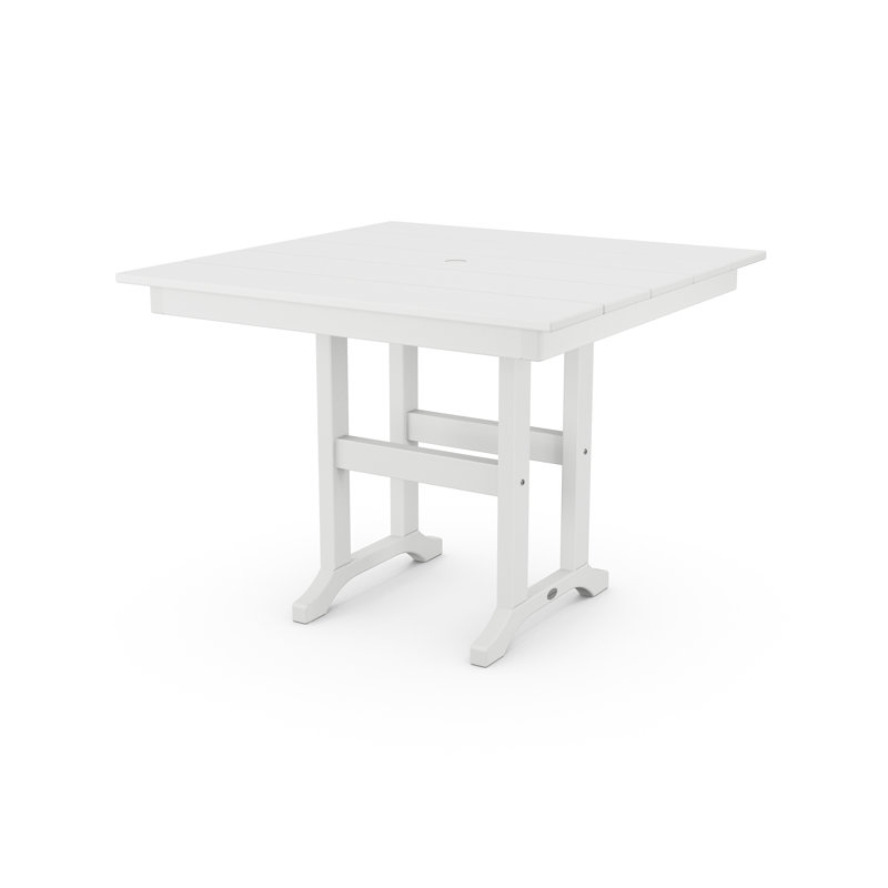 Farmhouse 37" Dining Table, White