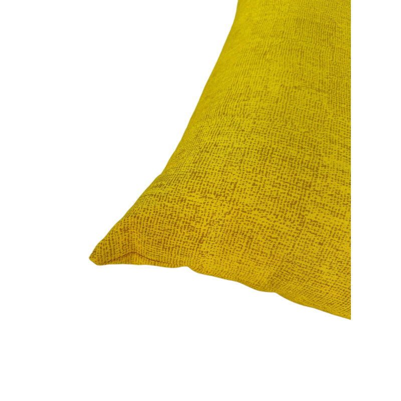Outdoor Reversible Throw Pillow, Yellow