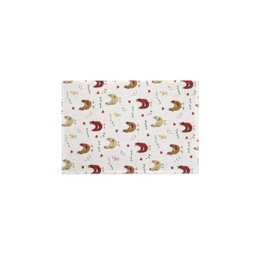 Cotton No Pattern Rectangle Placemat