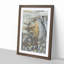 Luring the Sun Goddess from the Cave by Kono Bairei - Framed Print-55577459-55577460