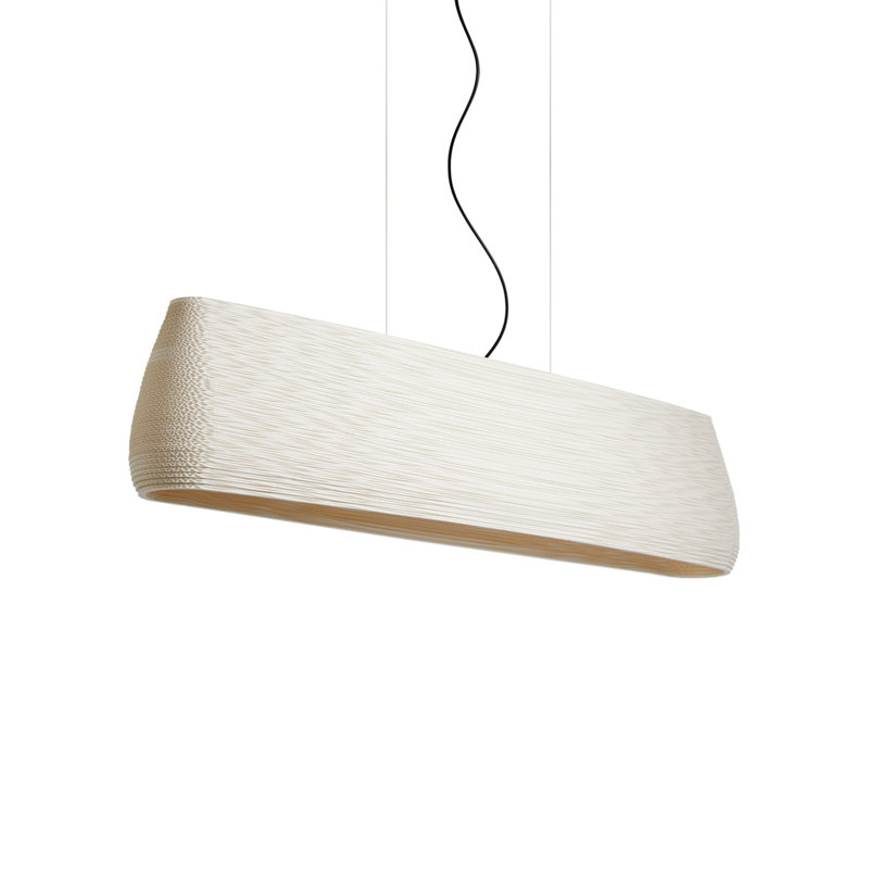 Scraplights Linear Drop Pendant, White