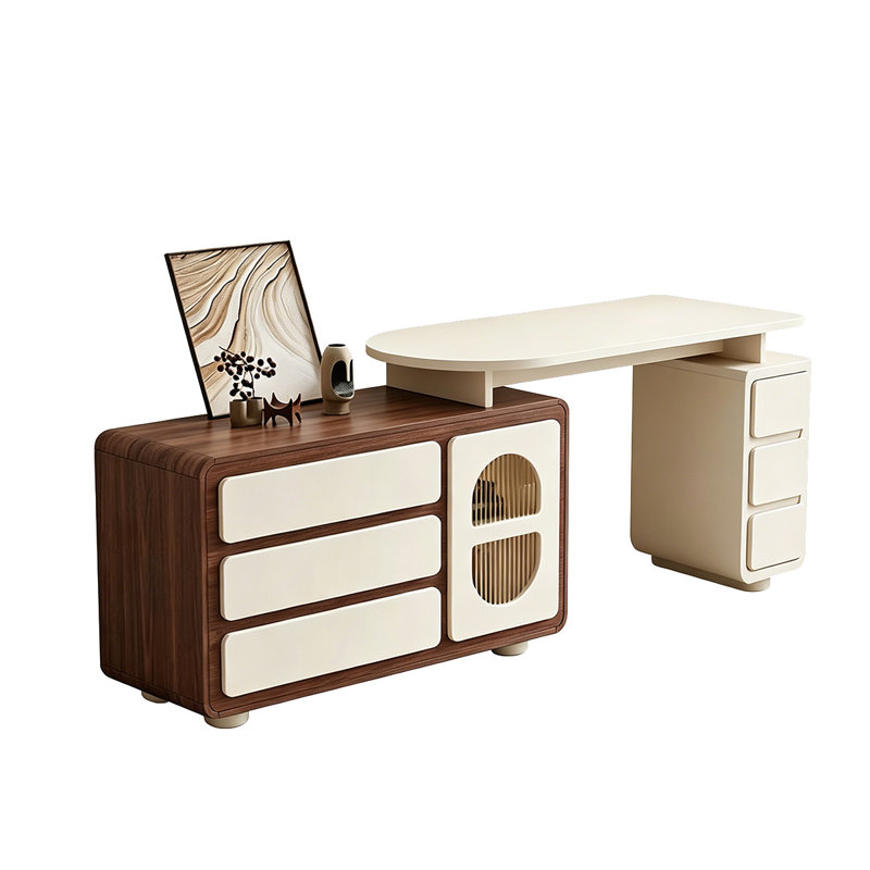 Bureau de 55,5 po Mid-Century, H 29,53 po x l 55,12 po x P 21,56 po