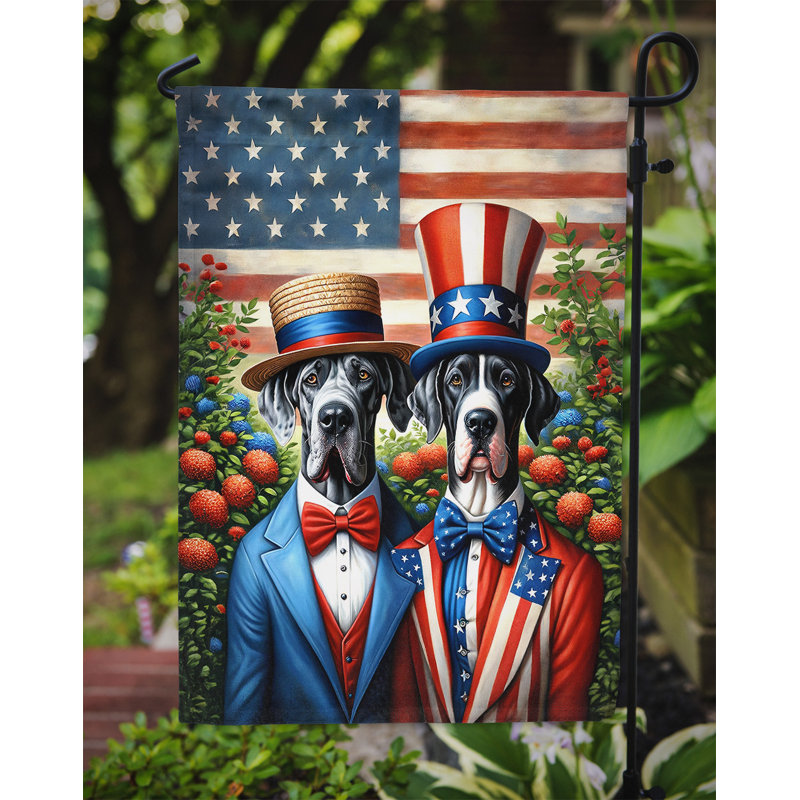 Drapeau All American Garden, Grand danois