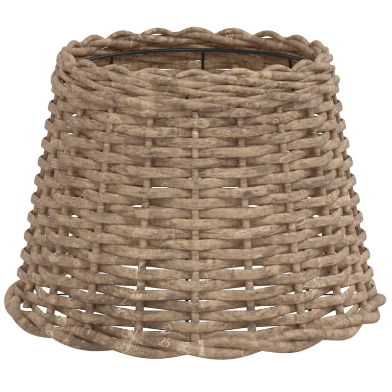 Empire Lamp Shade ( Screw On ), 20cm H x 30cm W x 30cm D, Brown