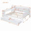 Lit de jour en bois avec 3 tiroirs, ports USB et bureau-206478684-206478682