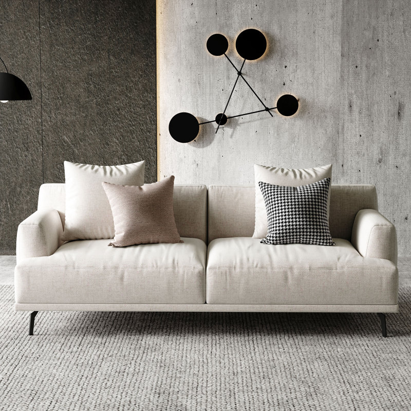 Isaiyah Upholstered Sofa, 30"H x 66.1"W x 37.4"D