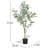 Artificial Eucalyptus Tree in Pot-324843917