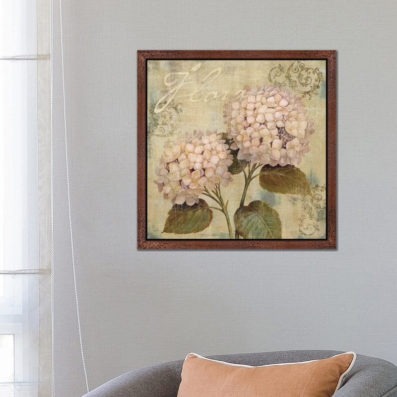 Ornament II by Daphne Brissonnet - Print on Canvas, Brown Framed, 66.04 cm H x 66.04 cm W