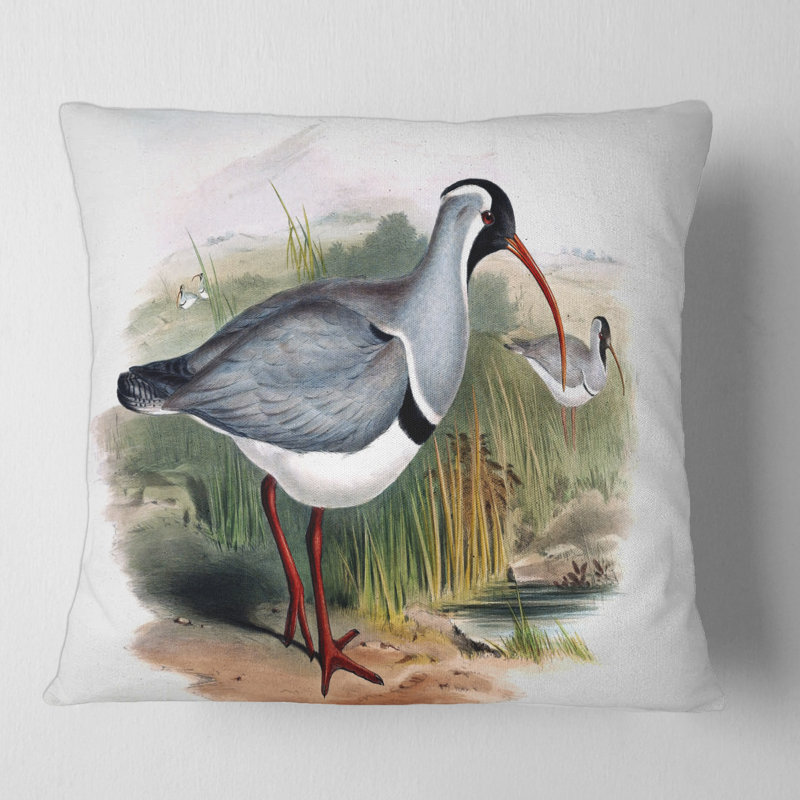 Housse et insert de coussin carré Countryside Animals VI, 16" x 16"
