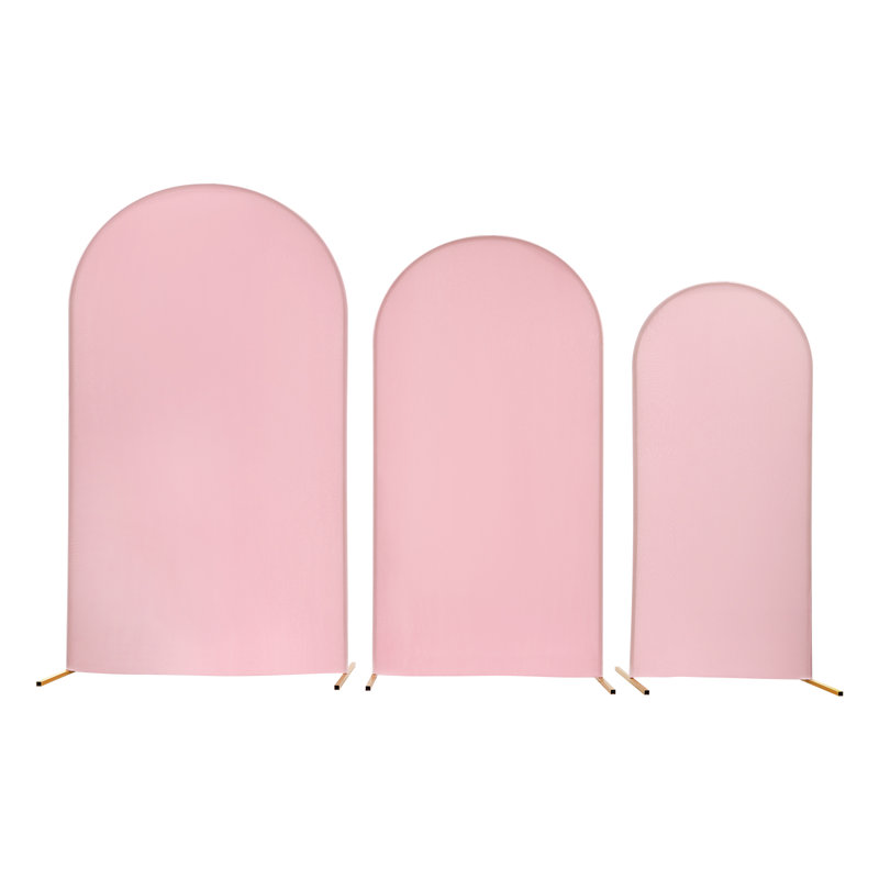 Ensemble de 3 supports en métal, Or / rose