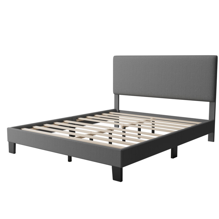 Winston Porter Issi Upholstered Bed & Reviews | Wayfair