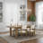 Haven Upholstered Back Side Dining Chair, Pair