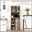 Buffet de cuisine autoportant rustique avec huche, porte de grange coulissante et rangement spacieux pour un décor de maison de campagne moderne