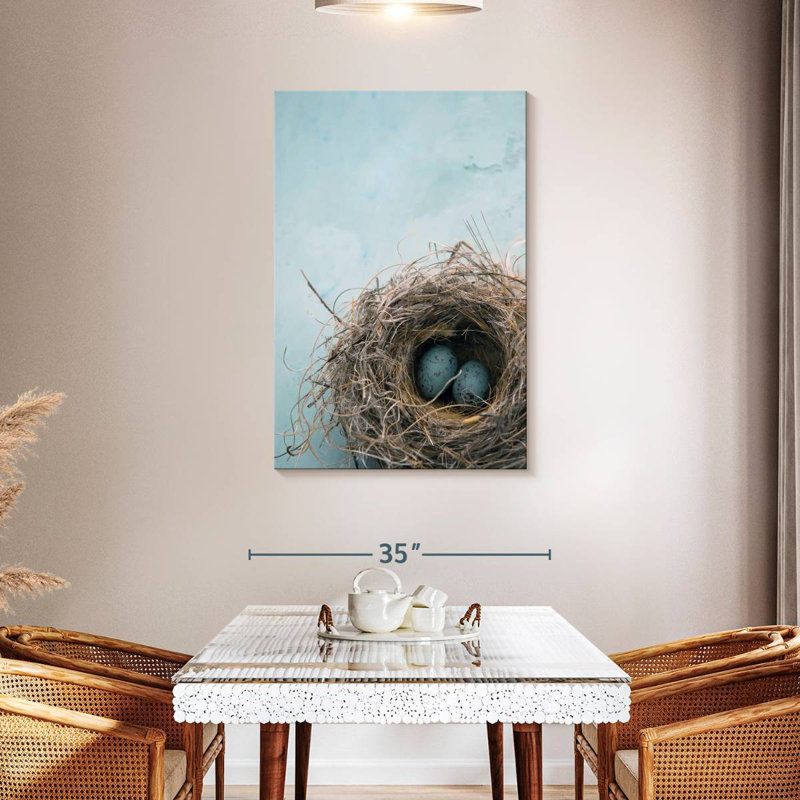 Brampt Blue Egg Nest, 45" H x 30" W