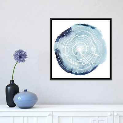 «Tree Ring Overlay III» par Grace Popp - reproduction de peinture encadrée