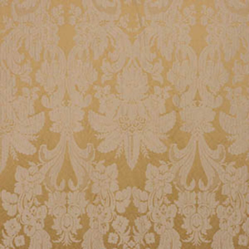 Allure Damask Fabric, Silver/Gold