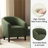 Upholstered Accent Chair Fabric Club Chair-106296589
