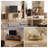 70" Fluted Mid-Century Modern Tv Stand With Sliding Doors & Led Lighting, Fits Tvs Up To 75"-703147683-703147686