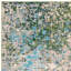 Antebi Abstract Green Area Rug-110842014
