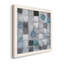 Papillon sur bleu - Reproduction d'art sur toile encadrée-1122880576-1122880753