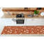 Rovshan Vinyl Machine Printed Area Rug-251725452