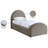 Chiu Chenille Fabric Upholstered Trundle Bed-1544829175