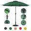 Parasol Shealin 120 avec contrepoids inclus-98644844