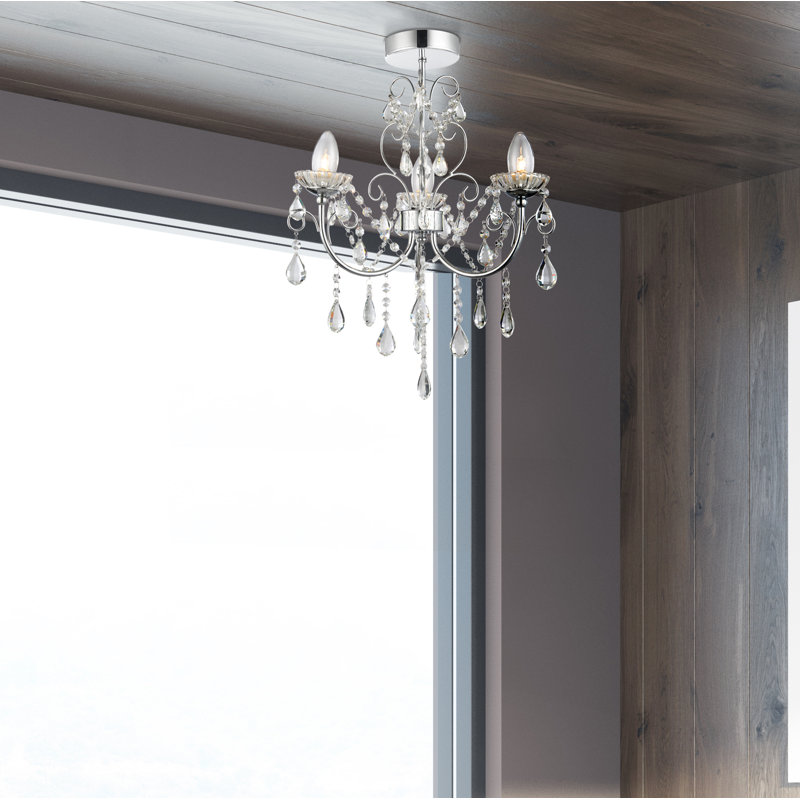 Osias Glass Semi Flush Mount