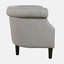 Fauteuil demi-tonneau rembourré contemporain Lily-1864048275