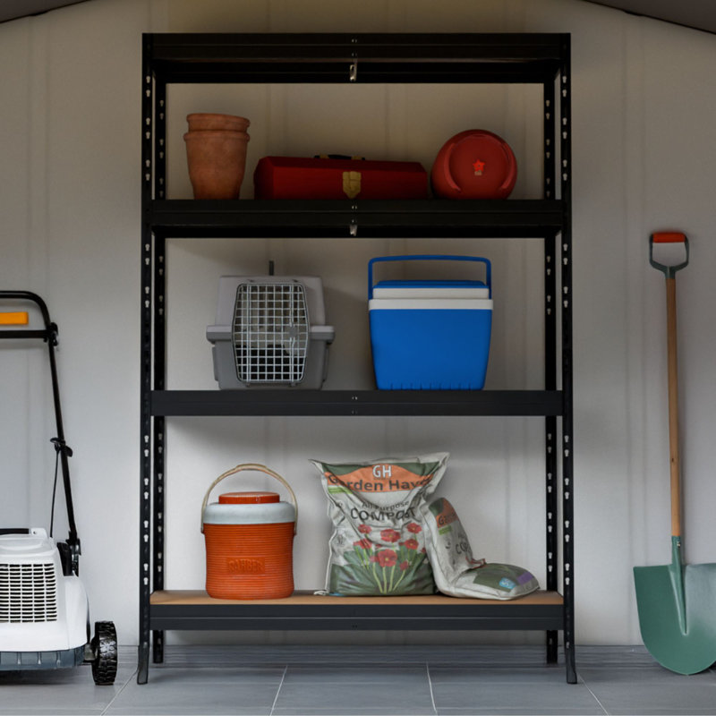 AR Shelving Versatile Smart Modular Shelving System for Garage, Office and Home, 71" H x 35" W x 18" D