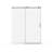 Frameless Single Sliding Shower Door