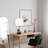 Ahylin 1 Light Table Lamp With Matte Black Finish And White Shade