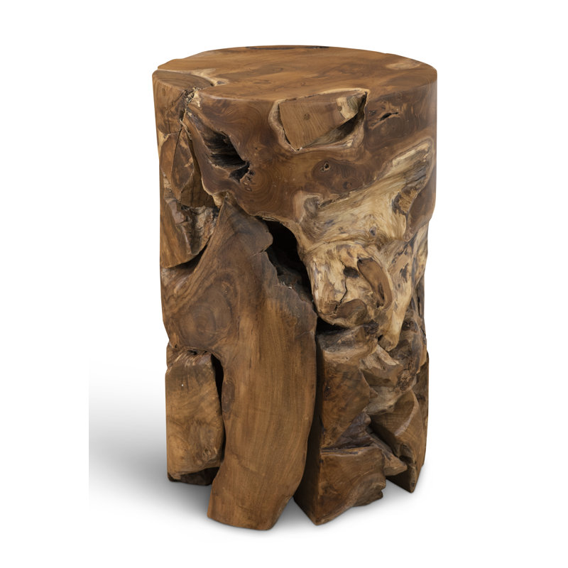 Teak Side Table Round