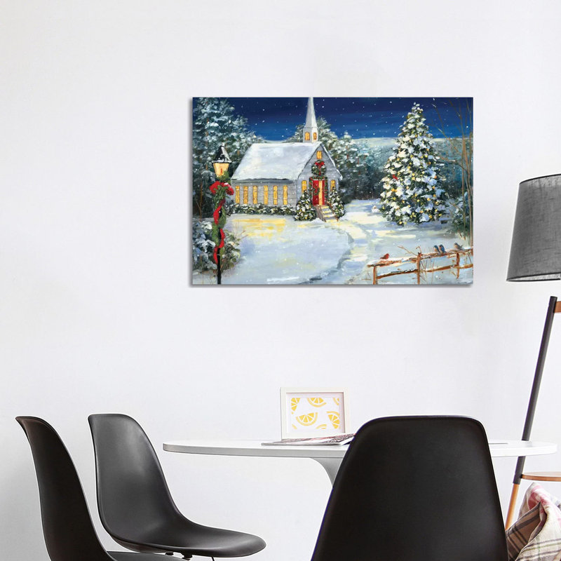 Holy Night by Sally Swatland - Print on Canvas, Wrapped Canvas, 101.6 cm H x 66.04 cm W x 1.91 cm D
