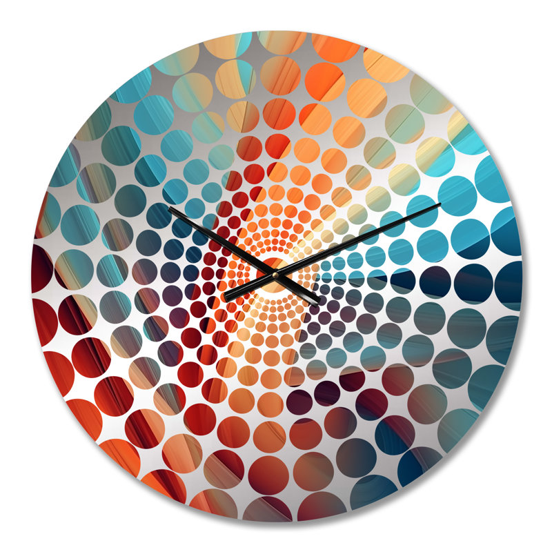 Horloge murale Tresario - Fractals, Médium