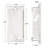 12.6" Dimmable LED Wall Mounted Sconce With Natural Spanish Marble Shade 5 Colors Adjustable (Set Of 2)-1849963136
