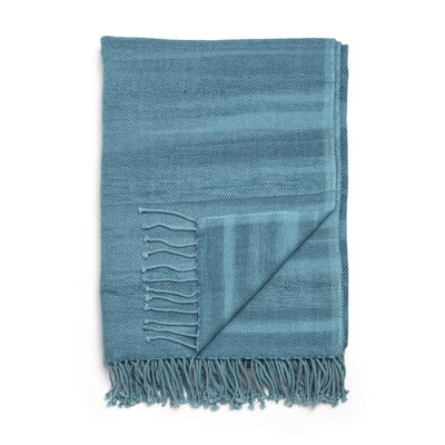 Cashmere Wool Throw Hand Woven Throw Blanket