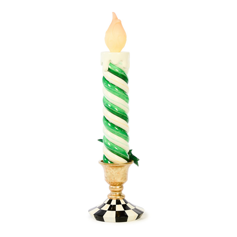 Check It Out Illuminated Trophy Candle