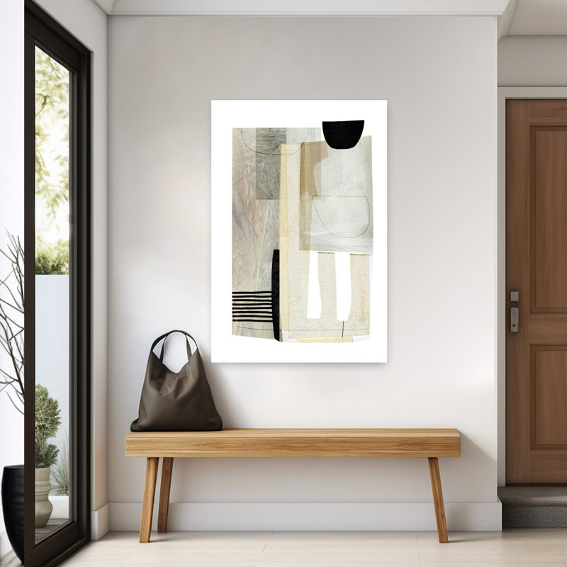 Art contemporain contemporain abstrait, H 60 po x l 40 po