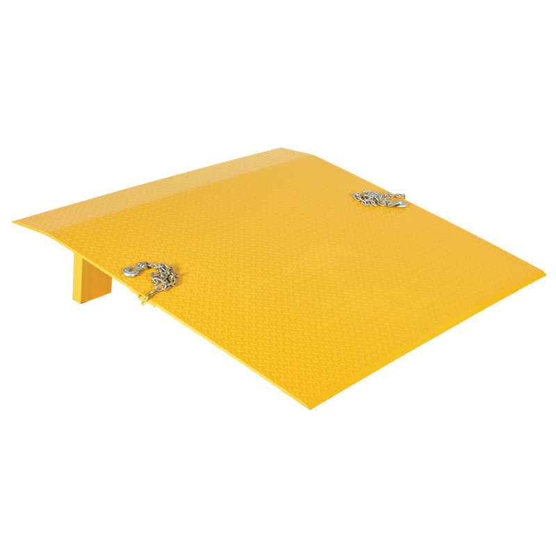 Vestil Foldable L, 12.63" H x 60" W x 60" D