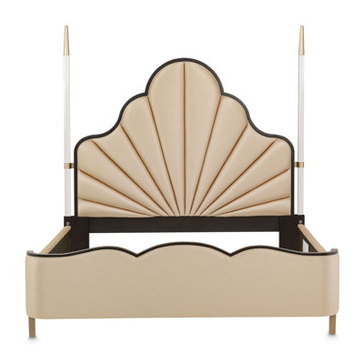 Malibu Crest Upholstered Bed