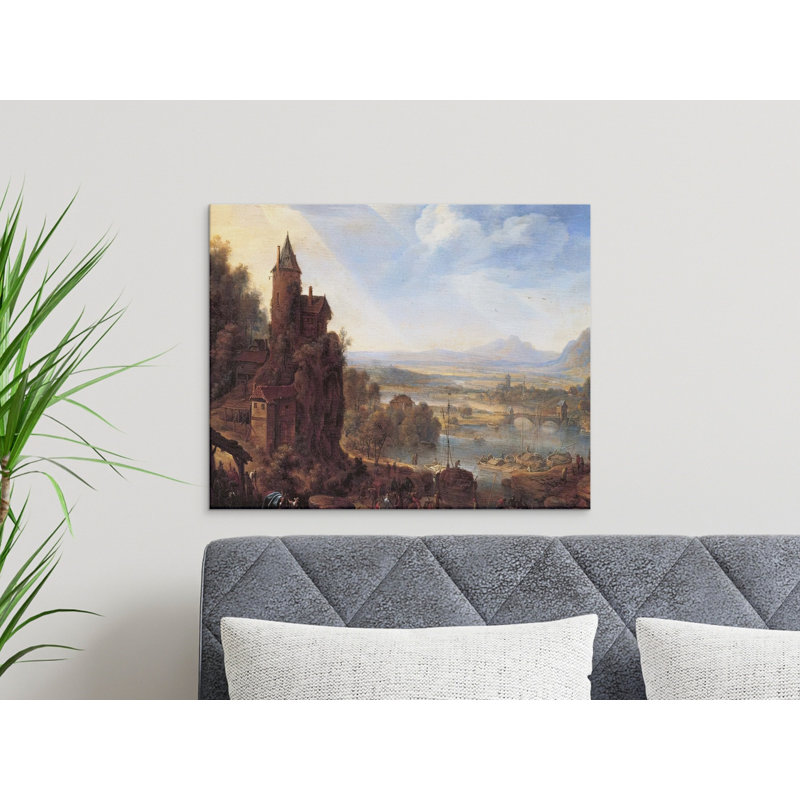 Mohn Wrapped Canvas Print Set, 40x30