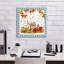 «We Dig Fall B» par Jean Plout, art mural sur toile, 18 po x 18 po-370512198