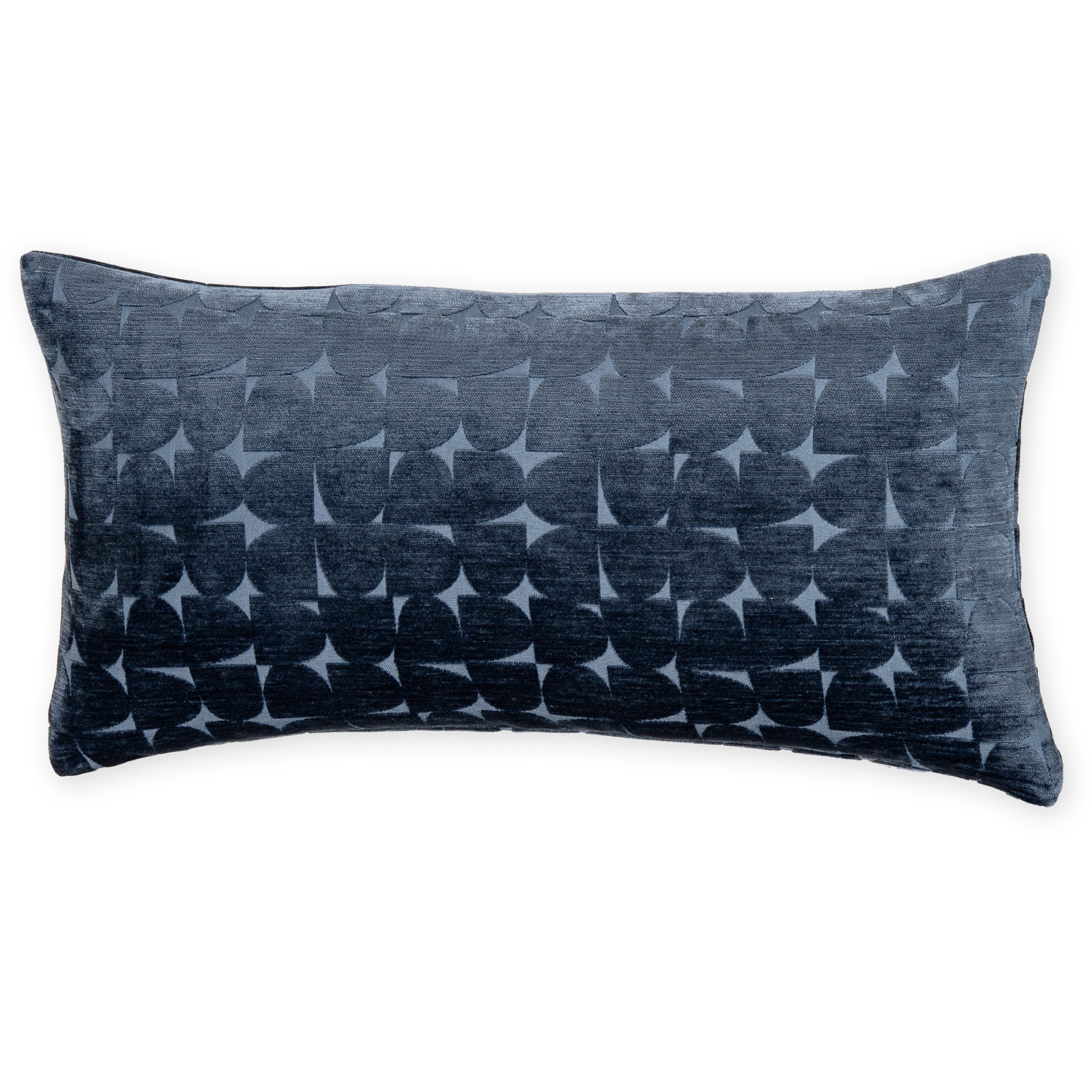 Gumdrop Throw Pillow, Blue, Rectangle 36"H x 14"W, Polyester