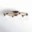 Andrea 6 Light Glass Semi Flush Mount