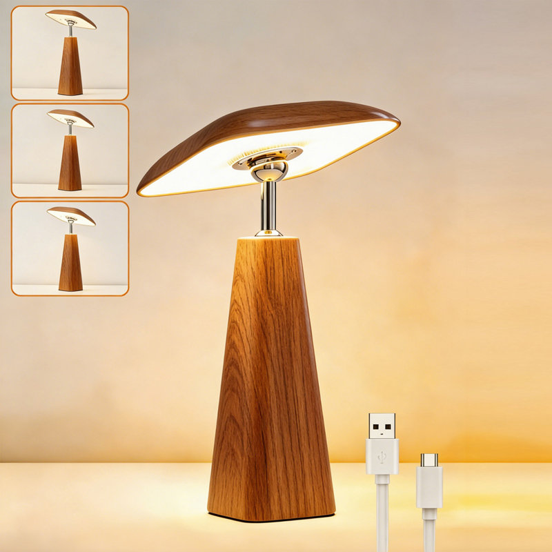 Table Lamp, Brown